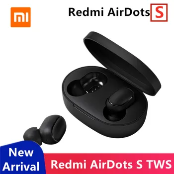 

In stock Xiaomi Redmi AirDots S Left Right Low Lag Mode TWS Bluetooth Earphone Headset BT5 True Wireless Stereo Auto Link