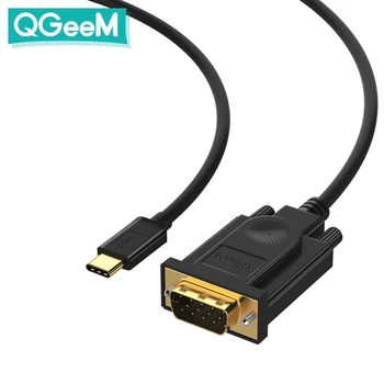 

USB C 3.1 TO VGA Cable USB type C USB-C to VGA Male Converter Adapter Cable For Apple New Macbook Chromebook Pixel Dell XPS 13