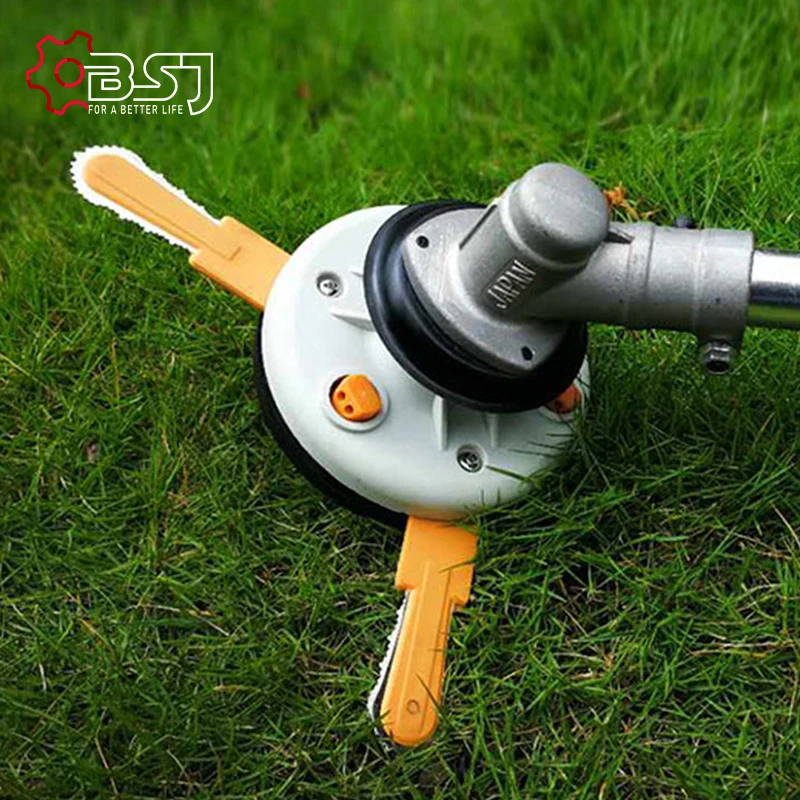 

Dual-Use Nylon Razor Mower Grass Trimmer Head Cutter Blade For Garden Lawn Machine Accessories Power Tools Easy Cut