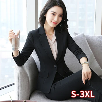 

Professional Wear Women's Suits Spring And Autumn New Fashion Temperament High-end Wild Trousers Women's Two-piece Suit