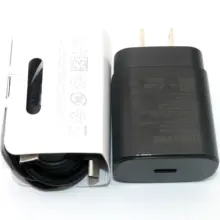 Samsung note 10 carregador super rápido original, 25w eu, adaptador de carga rápida, tipo c para tipo c cabo para tipo c galaxy s10 + note 10 plus 5g