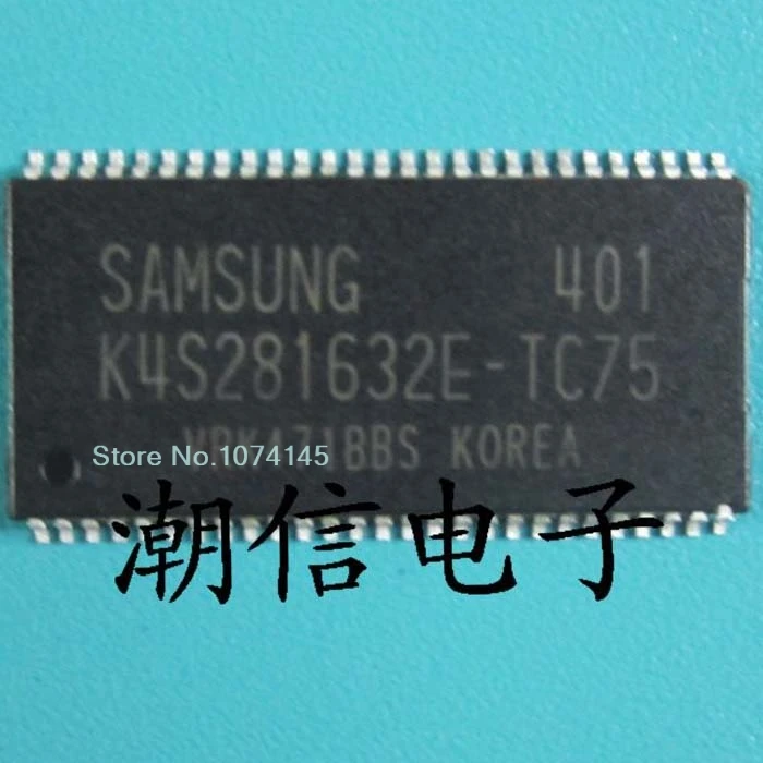10 шт./лот K4S281632E-TC75 TSSOP-54