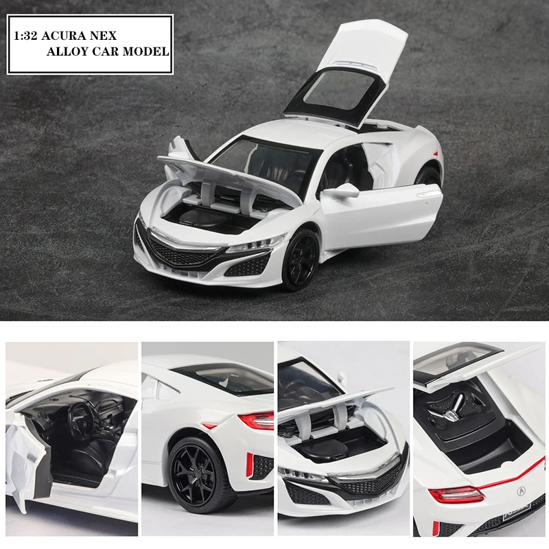1:32 Acura NSX Diecasts& Toy vehicles сплав модель автомобиля литье под давлением высокая симитация автомобиль игрушки для детей Подарки для детей