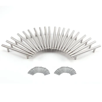 

20 x T-bar handle stainless steel with screw length 150mm screw distance 96mm for cabinet door cabinet cupboard drawer