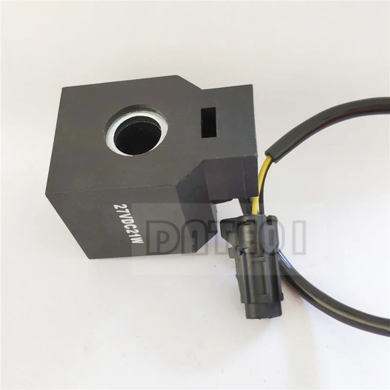 

Hyundai Pilot Solenoid Valve Coil Safety Lock Excavator Accessories R55 150 210 220 225-5
