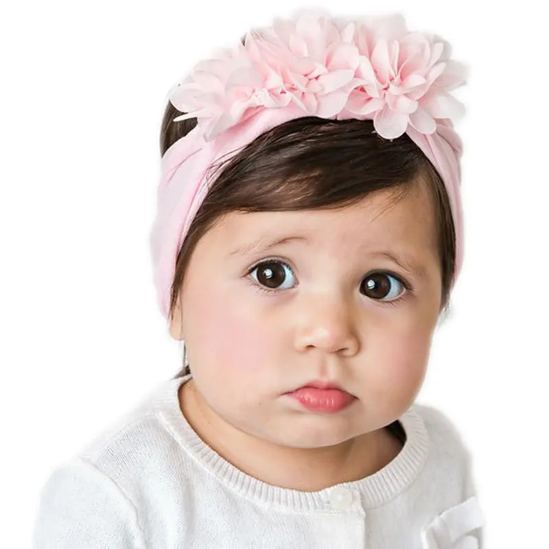 3Pcs New Kids Girls Toddler Flower Headband  Headwear YEZY 