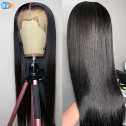 Bone Straight Lace Front Human Hair Wigs For Women PrePlucked 13X4 HD Lace Frontal Wig 13x6 Lace Front Wig 4x4 Lace Closure Wigs