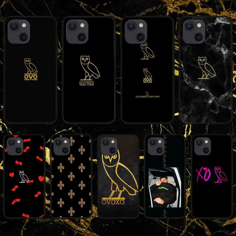 OVO Drake Phone Case For iPhone 11 12 Mini 13 Pro XS Max X 8 7 6s Plus 5 SE XR Shell | Мобильные телефоны и аксессуары