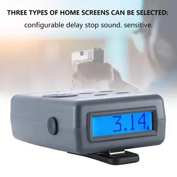 

Shooting Voice Control Timer Game Voice Control Stopwatch Shooting Timer Speed Measures Digital Display Sensor Buzzer Beeper