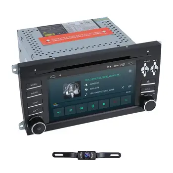 

DSP IPS 2 Din Android 10.0 64G Car DVD multimedia GPS for Porsche Cayenne 2003-2010 USB CAM MAP RDS DTV DAB+SWC OBD2 TPMS CANBUS