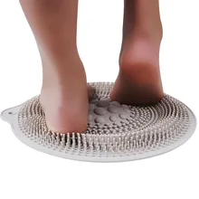 Дропшиппинг 1 шт силиконовый скребок для ног Массажный коврик душевая щетка для стоп глубокий Чистый Отшелушивающий Спа SMJ