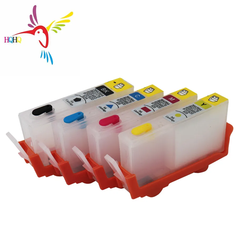 

4pcs/set Refill ink cartridge 655 685 with Permanent chip for HP deskjet 3525 5525 4615 4625 4525 6520 6525 6625printers