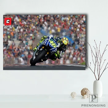 

Canvas Poster Silk Fabric HD Poster, Customized Valentino Rossi Best Poster Room Decor Poster#190114@16
