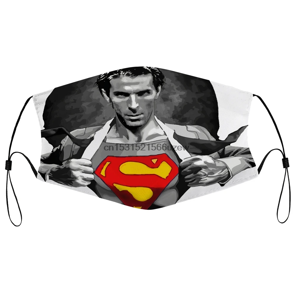Dust mask with filter  Men's Gianluigi Buffon Goalkeeper women Mouth Face Mask | Аксессуары для одежды