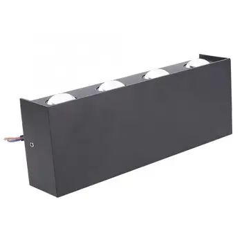 

Bedroom 8W AC 85-265V LED Wall Lamps Red Green Blue Purple Colorful Light for Outdoor Garden Indoor Bedroom Corridor Light