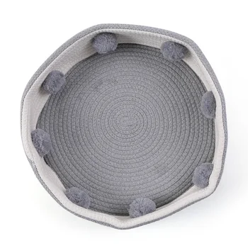 

Hot Round Natural Cotton Cat Bed Pet House Cat Mat Round Dog Bed Nest Summer Cool Sleeping Bed Puppy Mat Portable Cat Supplies