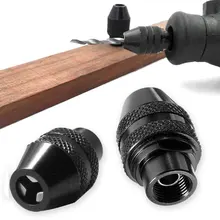 Mandril sin llave 3PCS Quick Change Dremel Taladro Rotativo Herramientas Accesorios Universal