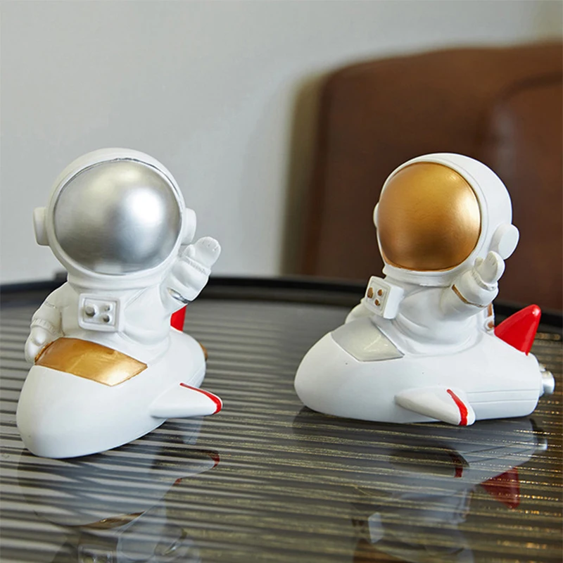Фигурка космонавта 3D космический человек миниатюрный Рабочий стол Модель