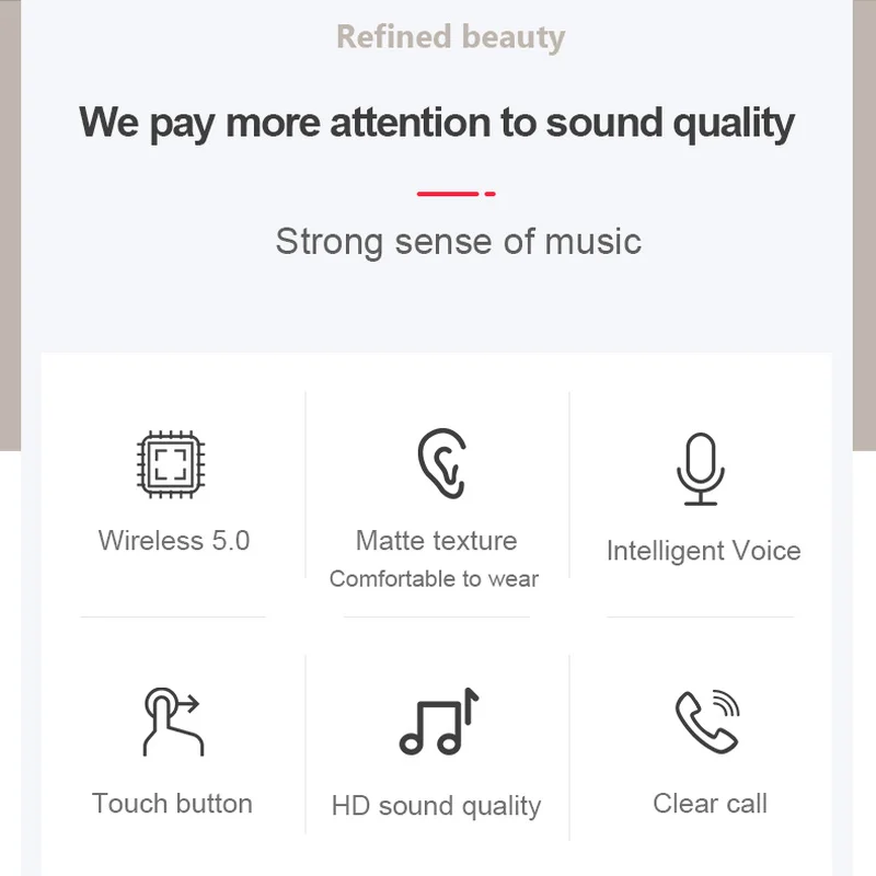 Air 3 PRO Earphones TWS ANC Wireless Charger 500mAh IPX54 Waterproof Headset Touch Control Earbuds Hifi Bluetooth 5.0 Earphone