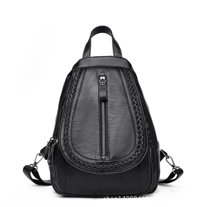 

2019 Autumn And Winter New Style WOMEN'S Backpack Leisure Bag Handbag Crossbody Bag Chest Shoulder Bag Fashion