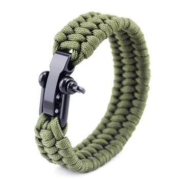 

Camping Rope Paracord Hiking Tactical Survival Braided Camp Equipment Rescue Umbrella Rope Outdoor Bracelets Parachute Cord