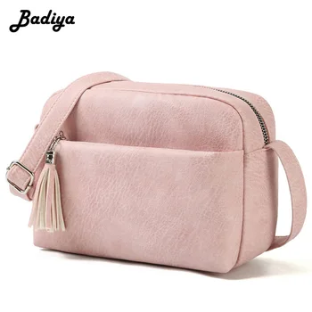 

Casual Women Messenger Bag Personlity Tassel Soft Skin Multi-layer Shoulder Bag Phone Coin Card Purse Female Crossbody Bag