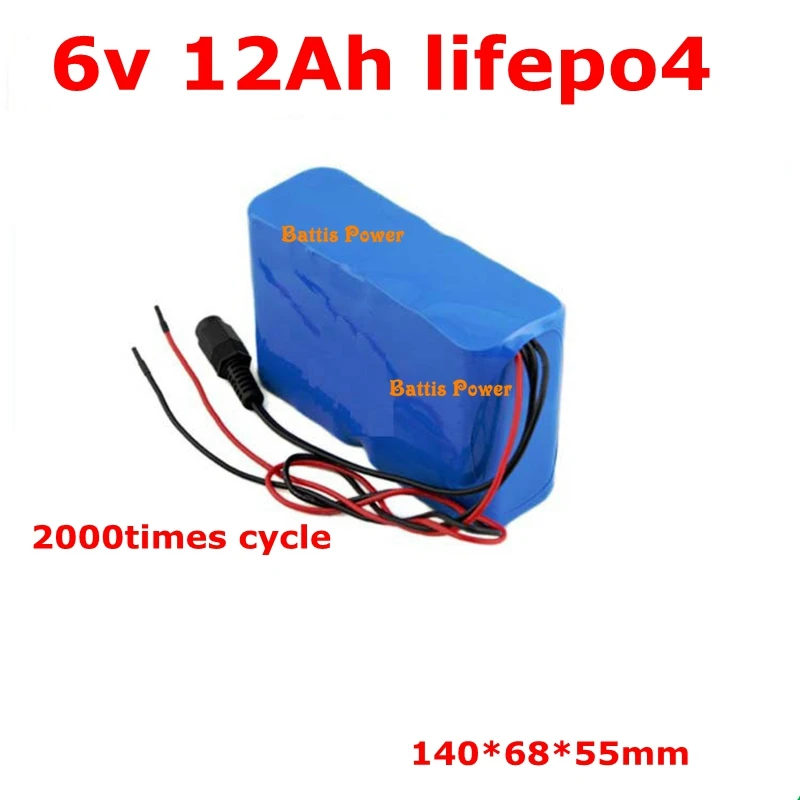 Elite Li-ion Battery 6V 12ah Batterie 6V 12ah LiFePO4 6 Volt Battery 12ah  Removable Lithium Battery 6 Volt 12 Ah - China Li-ion Battery, LiFePO4  Battery