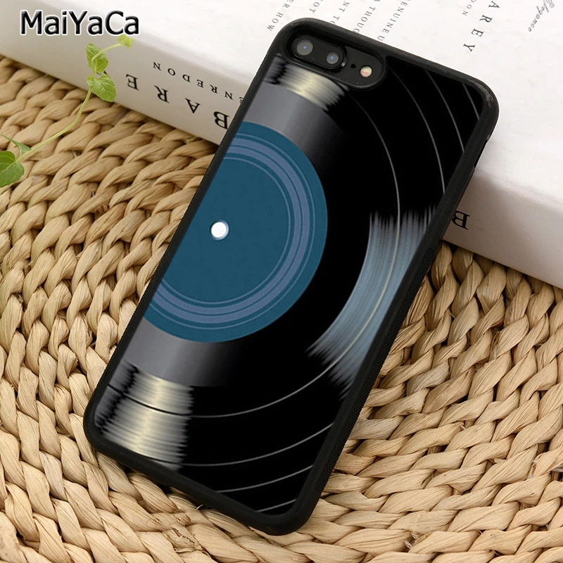 MaiYaCa виниловая пластина синяя этикетка музыка классика чехол для телефона iPhone 5 6S