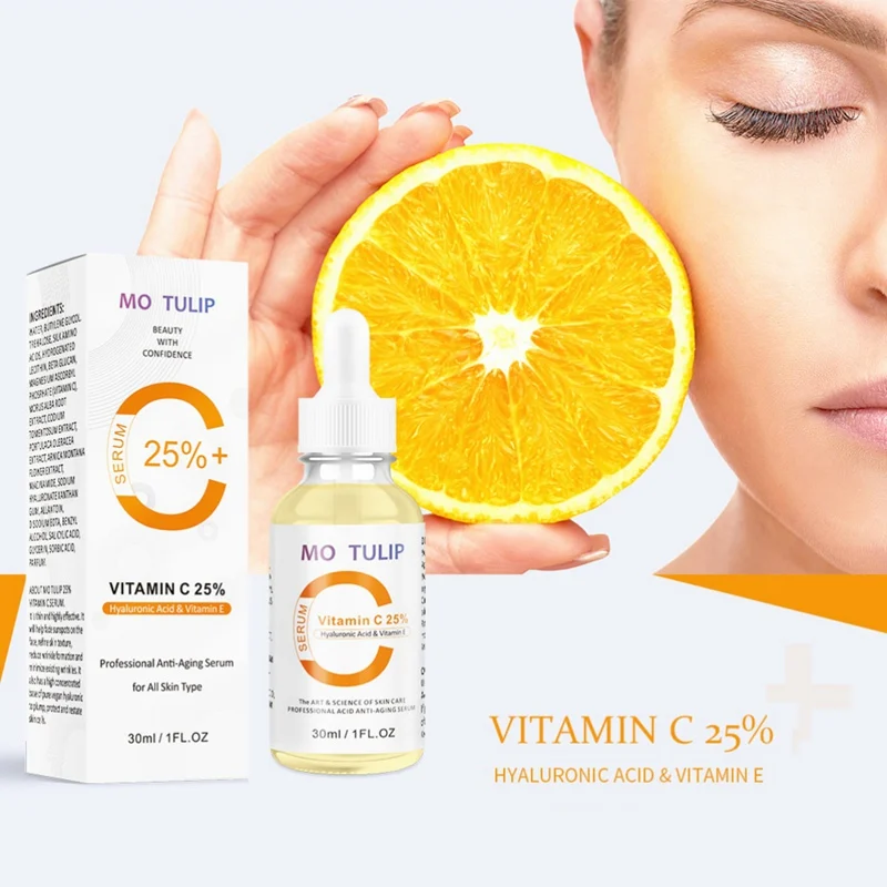 Natural Vitamin C VC Serum Brightening Moisturizing Anti-Aging Anti-wrinkle Skin Care Essential Oils Face Care Serum Beauty Natural Vitamin C VC Serum Brightening Moisturizing Anti-Aging Anti-wrinkle Skin Care Essential Oils Face Care Serum Beauty