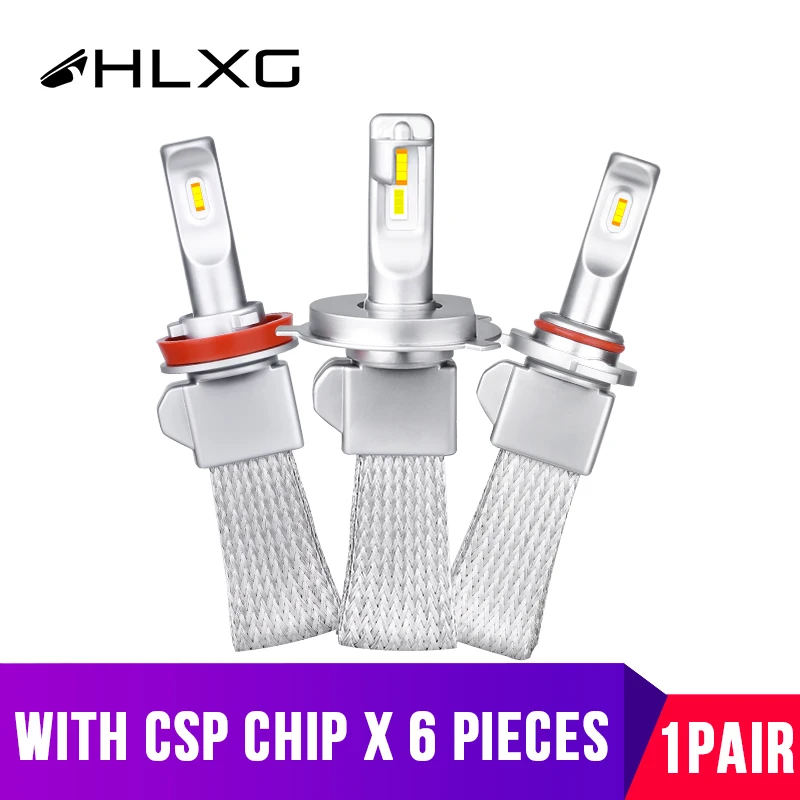 2Pcs H8 H11 Led Strip HB4 9006 HB3 9005 H4 H7 H1หลอดไฟหมอก CSP 1200LM