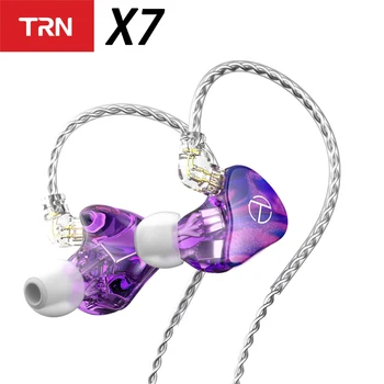 TRN X7 14BA In Ear Earphone BA HIFI DJ Monitor Earbuds With QDC Cable Headphones 1
