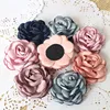 5pcs 5.5cm Satin Fabric Artificial Flower Handmade DIY Fabric Flowers for Wedding Party Craft Home DIY Decoration ► Photo 2/6