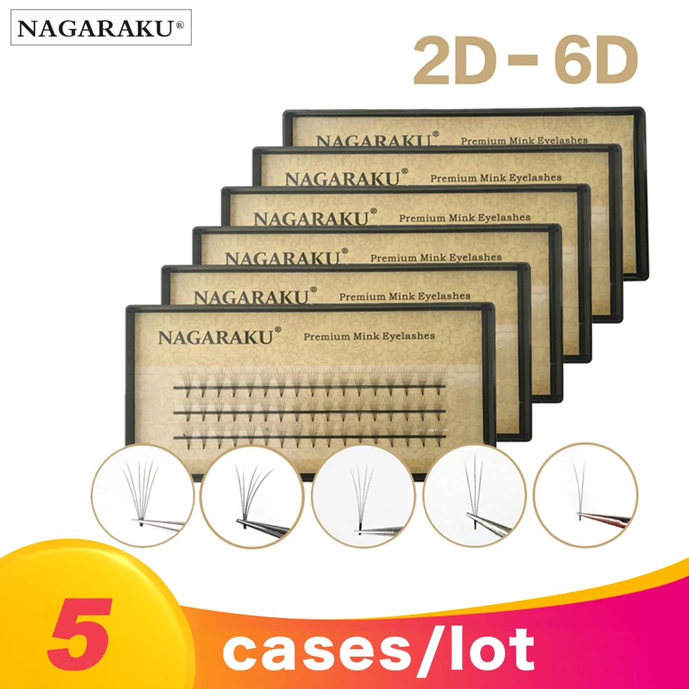 NAGARAKU 5 чехлов готовые объемные широкие вентиляторы 2D/3D/4D/5D/6D короткие Стволовые