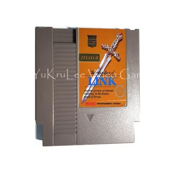 

TheLegendof Zelda2 The Advanture of Link Video Game Cartridge Card for Nintendo 72 Pin NES Console EU/US Universal Version