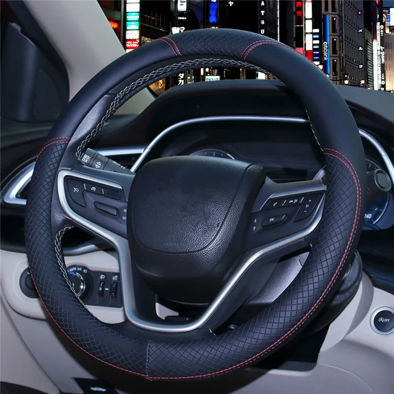 Shenlao для Toyota CHR C-HR кожаный чехол рулевого колеса автомобиля для Nissan Juke протектор украшения