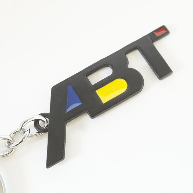 Автомобильный Стильный Брелок Эмблема Для ABT логотип авто брелок для ключей для Volkswagen Jetta bora Sportsvan Santana Passat B6 брелок