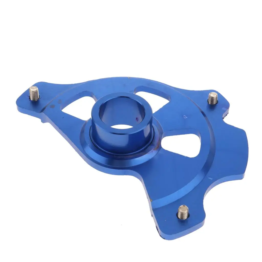 Motorcycle Front Brake Disc Rotor Cover with Screws Blue Brake Protector for Yamaha YZ125X 2016