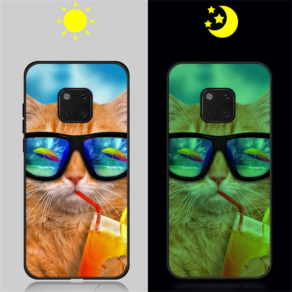Роскошный светящийся чехол для Huawei Mate 9 10 20 20lite Pro мягкий из ТПУ 20X 30 lite Nova 5i |