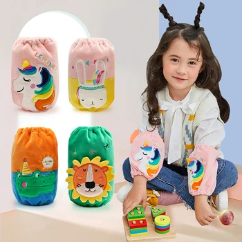 

Short Child Oversleeve Set Waterproof Autumn Small Oversleeve Home Kitchen Cooking Rankogaliai Household Cleaning Tools OO50QJ