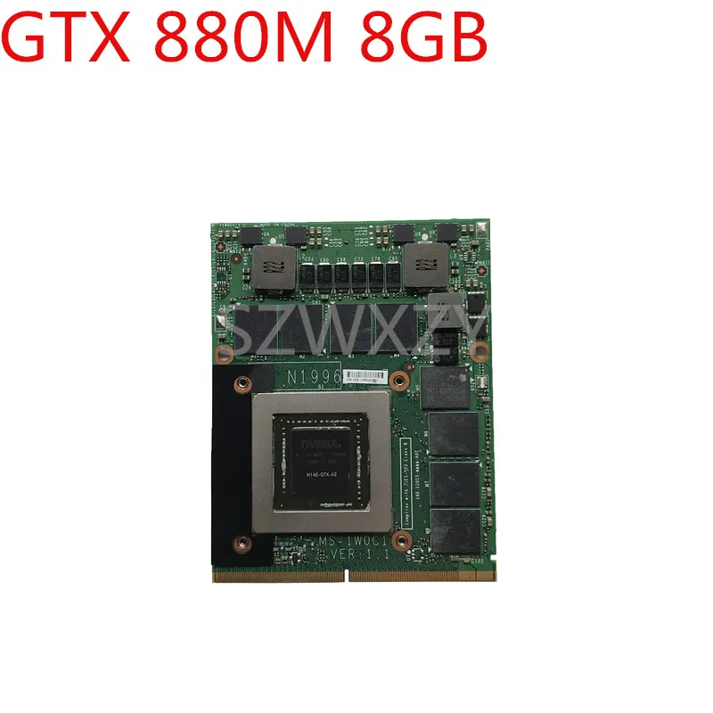 Для видеокарты MSI GT70 GT60 MS-1W0C1 VER: 1,1 N15E-GX-A2 видеокарта GTX880M DDR5