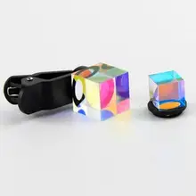 

Cube Camera Filter Prism 23*23*23 Optical Glass Magic Glow Effect Photo Crystal Lens Decorative Photography Studio Accessories