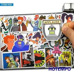 Autocollants de dessin animé, paquet de 50 pièces, étiquette de Style amusant, pour téléphone portable, bagages, étui de Skateboard, DIY bricolage 