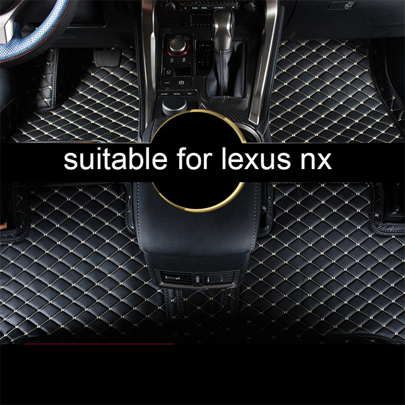Кожаные автомобильные коврики для lexus nx nx200t nx300h nx300 nx200 аксессуары для укладки волос