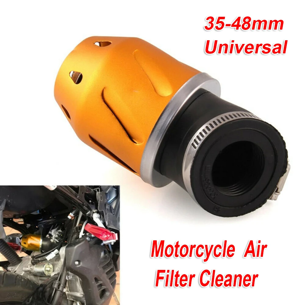 1 шт. Универсальный Мотоцикл ATV 35-48 мм двигатели алюминиевый воздушный фильтр очиститель запчасти