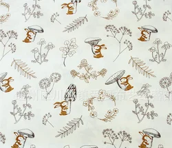 Newborn Baby Cartoon Print Crib Sheets - 100x70 cm Fitted Bed Mattress Cover (A11)