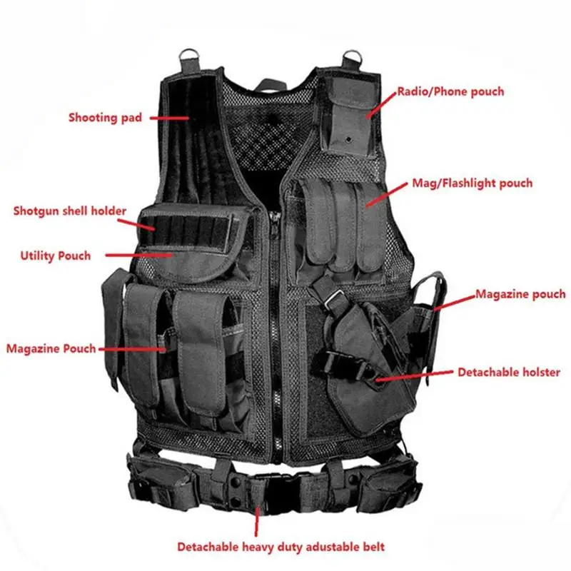 Наружное оборудование для выживания на природе тактические защитные жилеты настоящие CS игровое оборудование тактический жилет