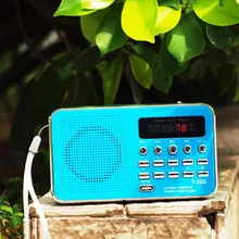 Мини цифровой аудио FM радио динамик Поддержка TF карты MP3 музыкальный плеер громкий динамик LHB99