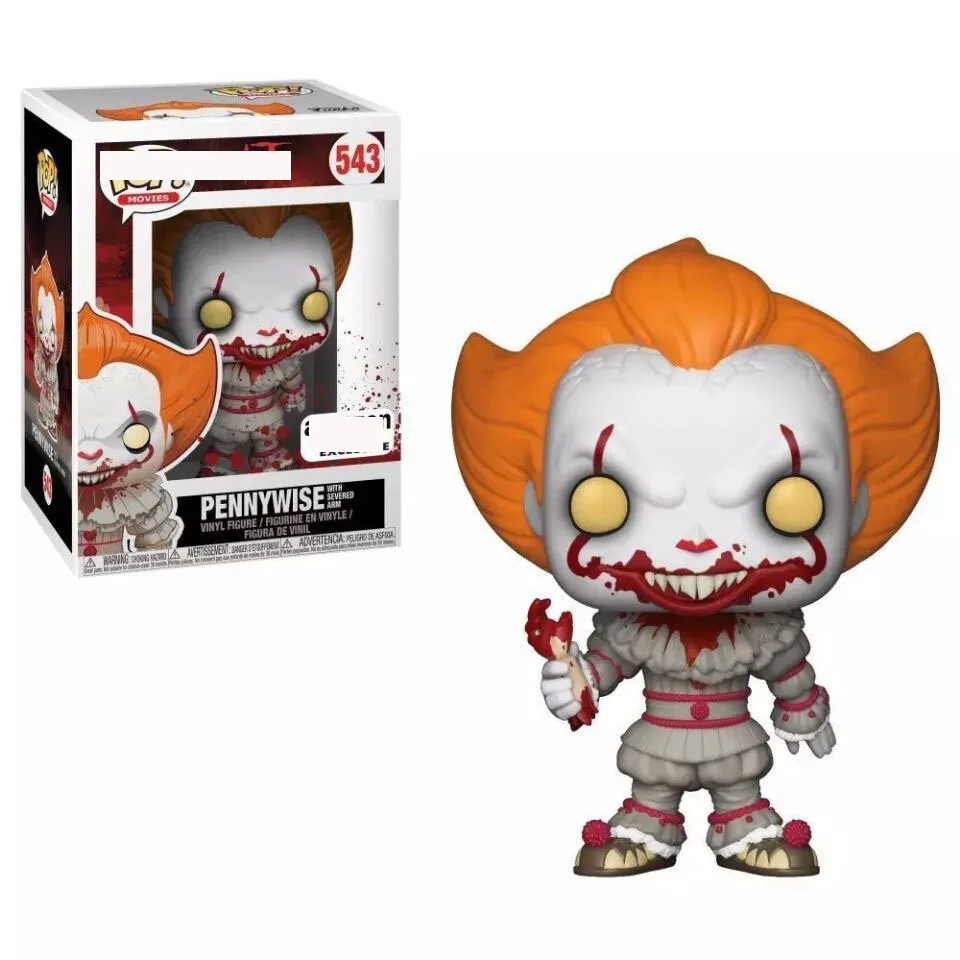 FUNKO POP IT Pennywise & CHUCKY фигурка аниме модель ПВХ Коллекция игрушек для детей подарки на