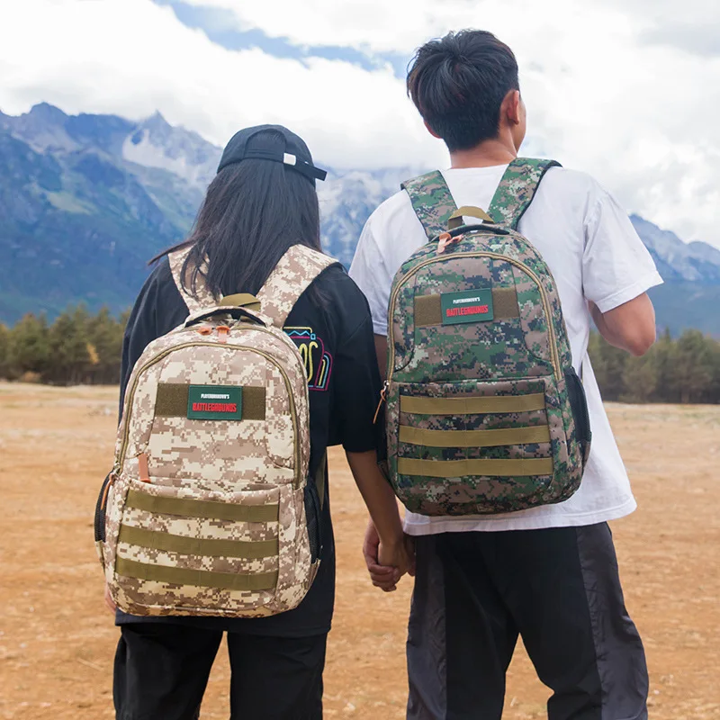 

Outdoor Travel Backpack Men And Women Casual Sports Hiking Bag 2019 New Style Korean-style Large-Volume Camouflage Backpack