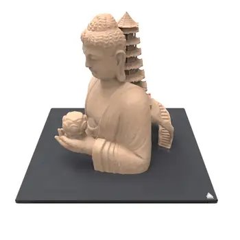 

Ultra-Flexible Hot Bed Surface Removable Magnetic Build Surface Glass Plate Panel for CR10/10S 3D Printer Heated Bed Cover